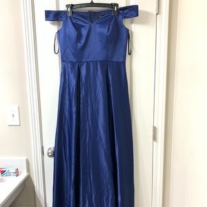Blue formal dress